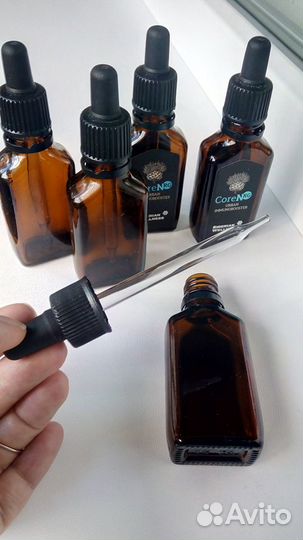 Бутылочки с пипеткой тёмное стекло