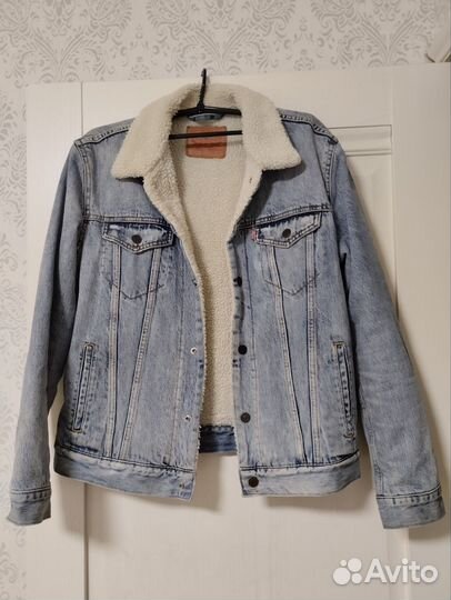 Джинсовая куртка Levis, размер 46