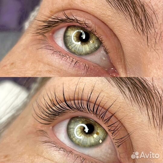 Ламинирование ресниц/бровей