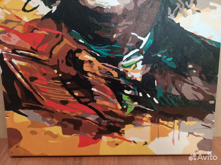 Картина по номерам Джокер готовая