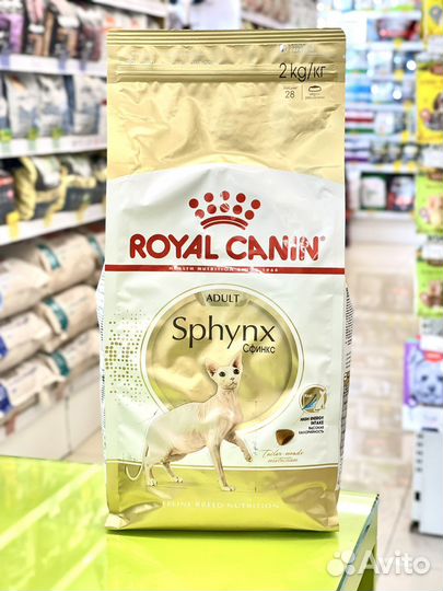 Royal Canin Sphynx корм д/к 2 кг