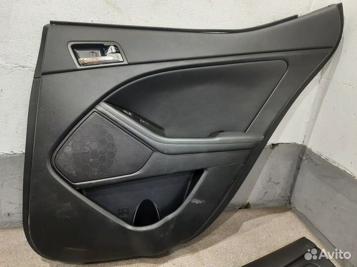 Комплект дверных карт кожа для KIA Optima 3 TF