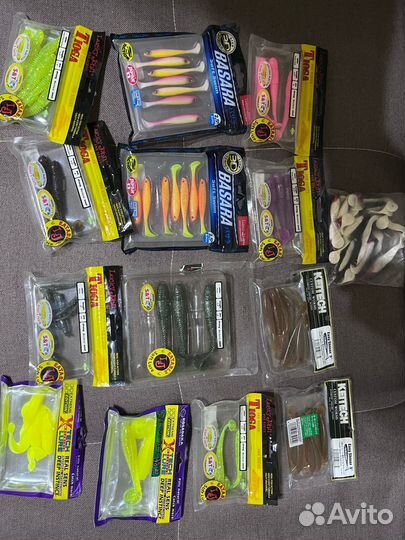 Силиконовые приманки для микроджига