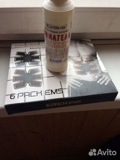 Миостимулятор тренажер для мышц 6-pack EMS