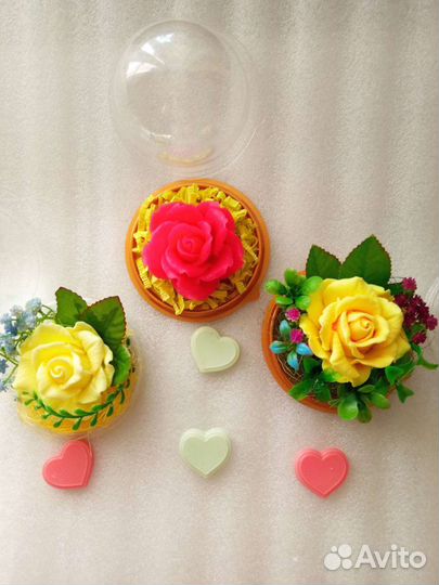 Мыльные розы в куполе