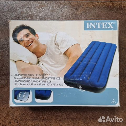 Надувной матрас intex