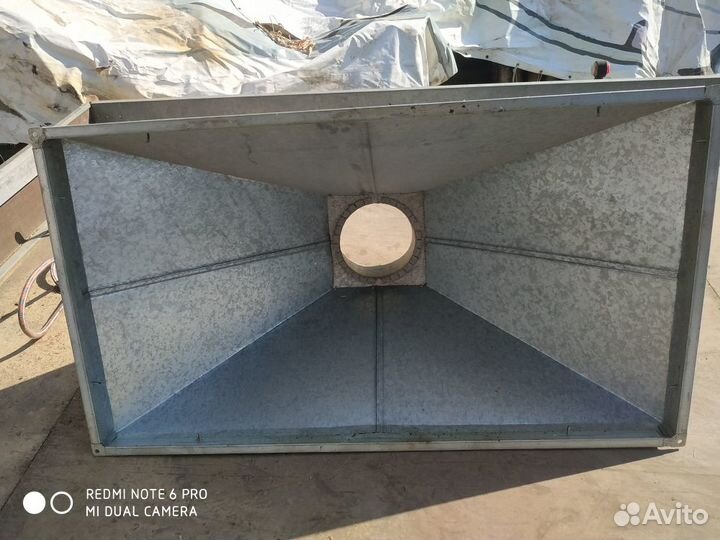 Вытяжной зонт оцинкованный бу