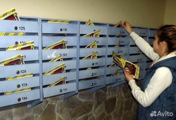 Печать, расклейка объявлений, промоутеры