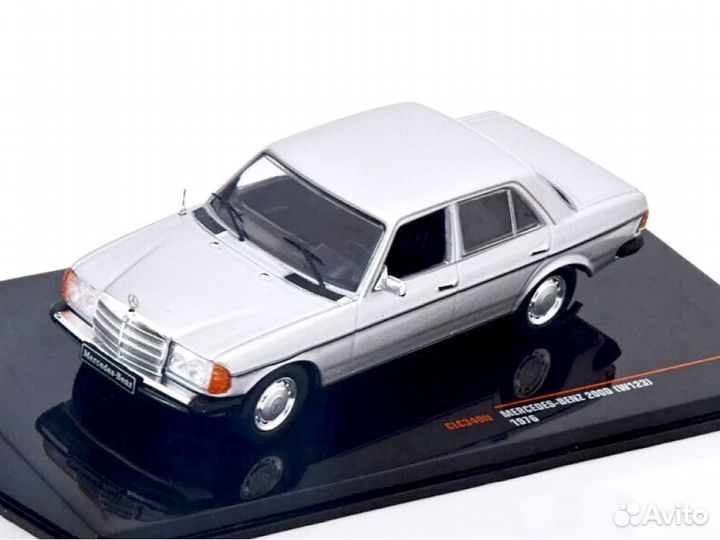 1/43 Ho-вин-кa Mercedes W123 e-class & W116 S-clas