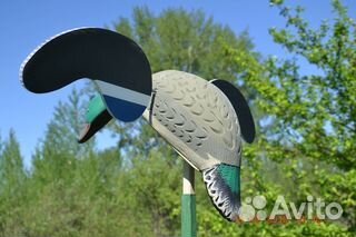 Механическое чучело утки-Махокрыл от Ev.Sin.Duck