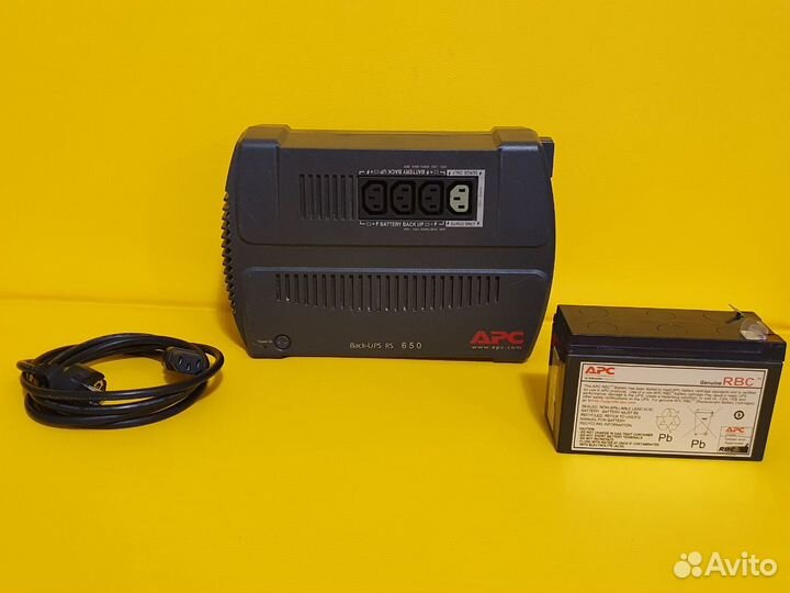 Ибп APC Back-UPS BR650CI-RS