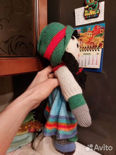 Кукла вязаная ручная работа