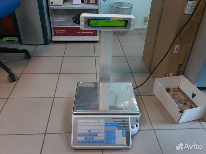 Весы с печатью digi SM-300P (15kg) гарантия