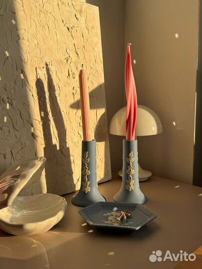 Подсвечники и подставка