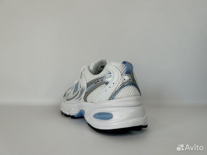 Оригинал New Balance 530 White Carolina Blue 37,5