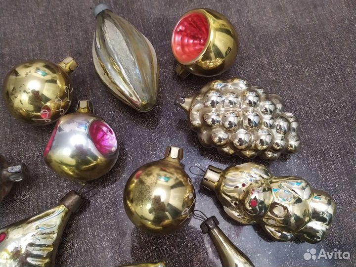 Елочные игрушки СССР