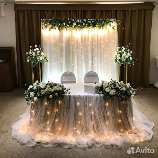 Свадебный декор, оформление зала, фотозоны