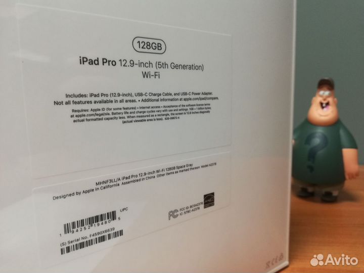 Apple iPad Pro 12.9 2021 M1 128Gb Wi-Fi Space Gray