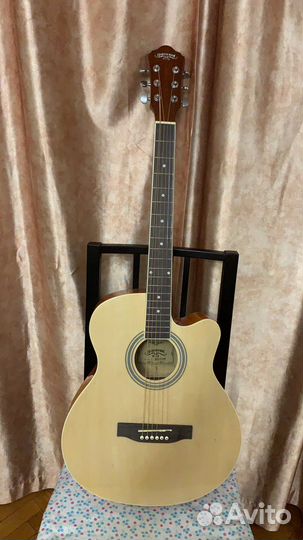 Новая акустическая гитара caravan music HS-4010 N