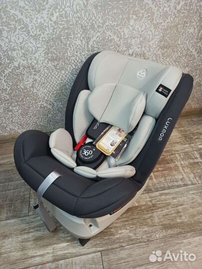 Новое автокресло luxmom 0-36 кг isofix