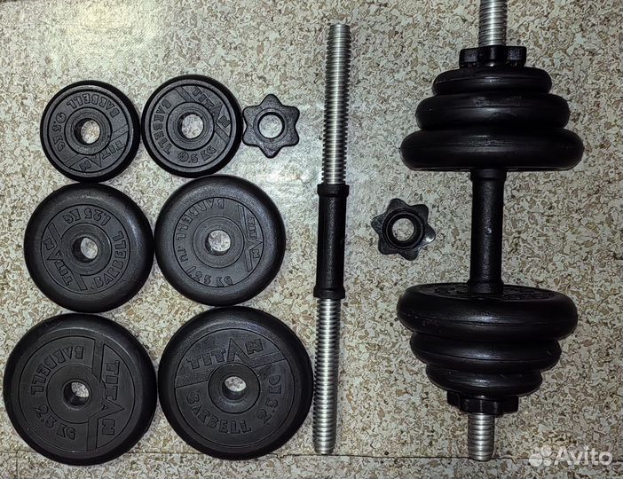 Гантели разборные) titan