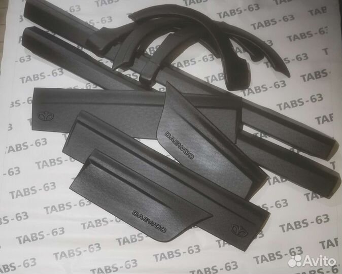 Обвес на daewoo matiz (полный к-т., новый дизайн)