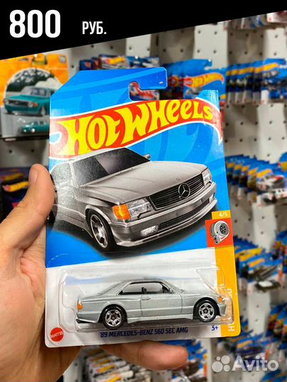 Hot Wheels '89 Mercedes-Benz 560 SEC AMG
