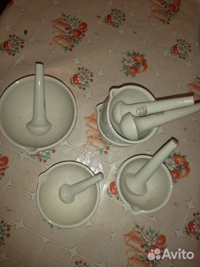 Ступки с тарелками