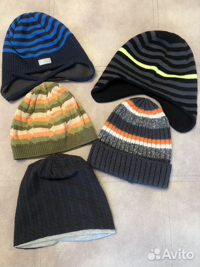 Шапка осень - зима для мальчика