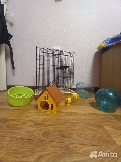 Клетка для грызунов + комплектация в подарок