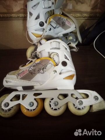 Ролики раздвижные для девочки, р.26-31