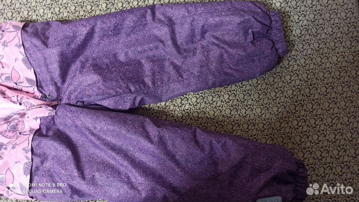 Комбинезон демисезонный для девочки 116