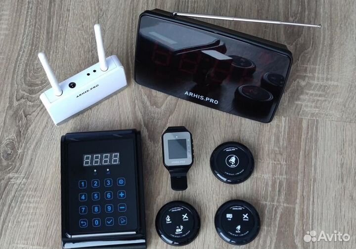 Кнопка вызова официанта, кальянщика, персонала