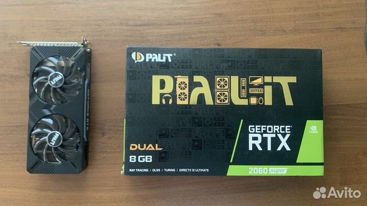 Видеокарта rtx 2060 super 8gb palit