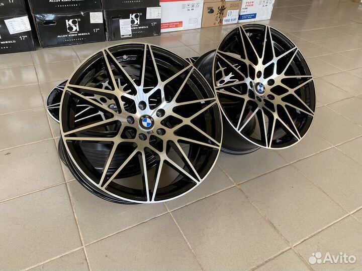 Литые диски BMW R19. 5/112. Стиль 666 разношрокие