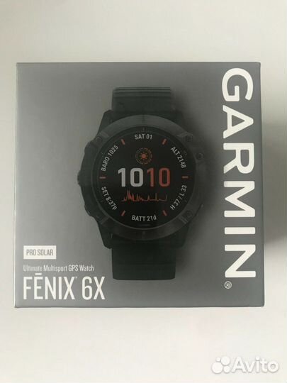 Garmin fenix 6x pro solar