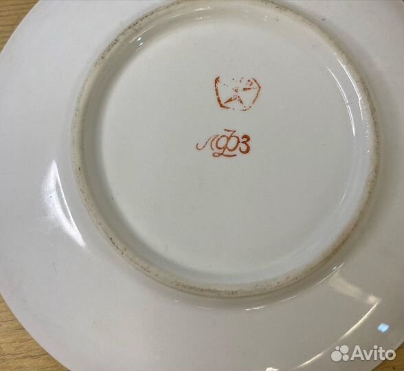 Кофейная пара Кораблик лфз костяной фарфор