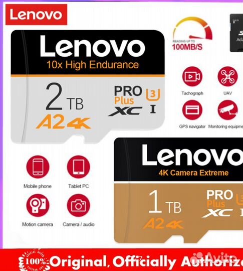 SD карта lenovo 2TB