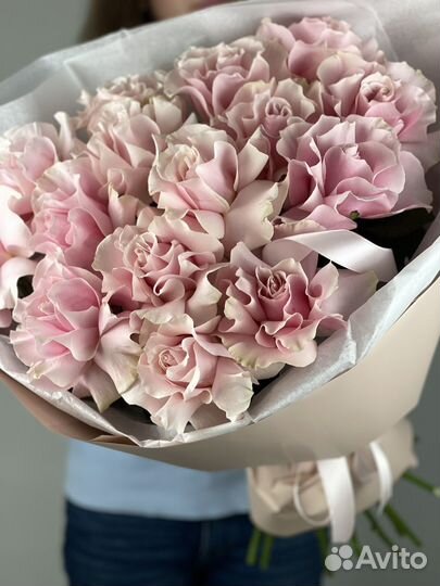 Французские розы, букет роз, цветы с доставкой