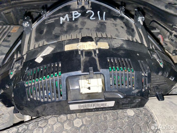 Приборная панель w211 (русский язык) дизель