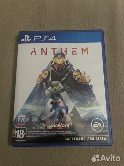 Игра ps4 anthem