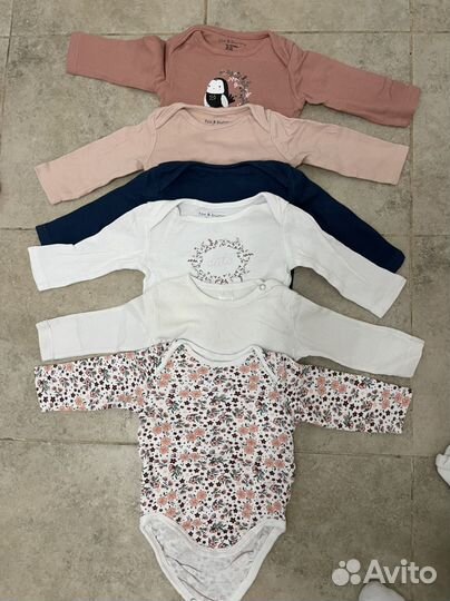 Мешок детской одежды с 0 до трех месяцев б/у