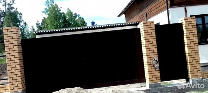 Каркас для откатных ворот