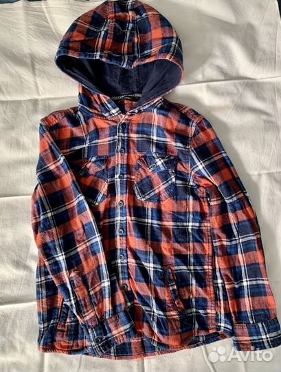 Фланелевая рубашка на мальчика George 8 лет