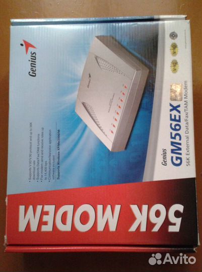 Модем Genius gm56ex