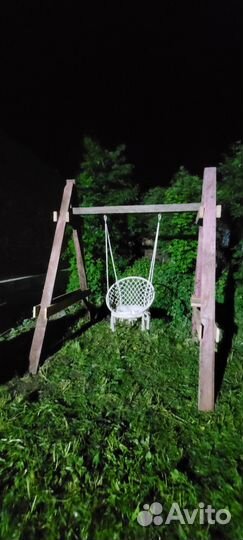 Садовые качели подвесные