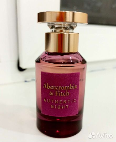 Abercrombie & fitch Authentic night парфюм 50ml
