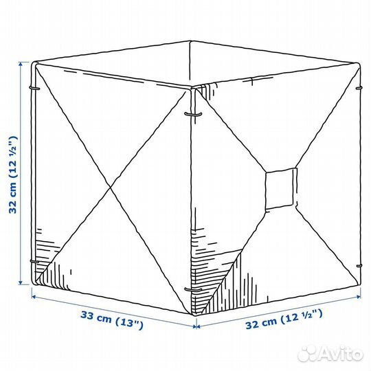Корзина для хранения Книпса IKEA
