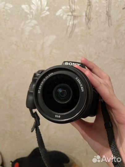 Зеркальный фотоаппарат sony