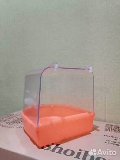 Купалка для попугая на клетку